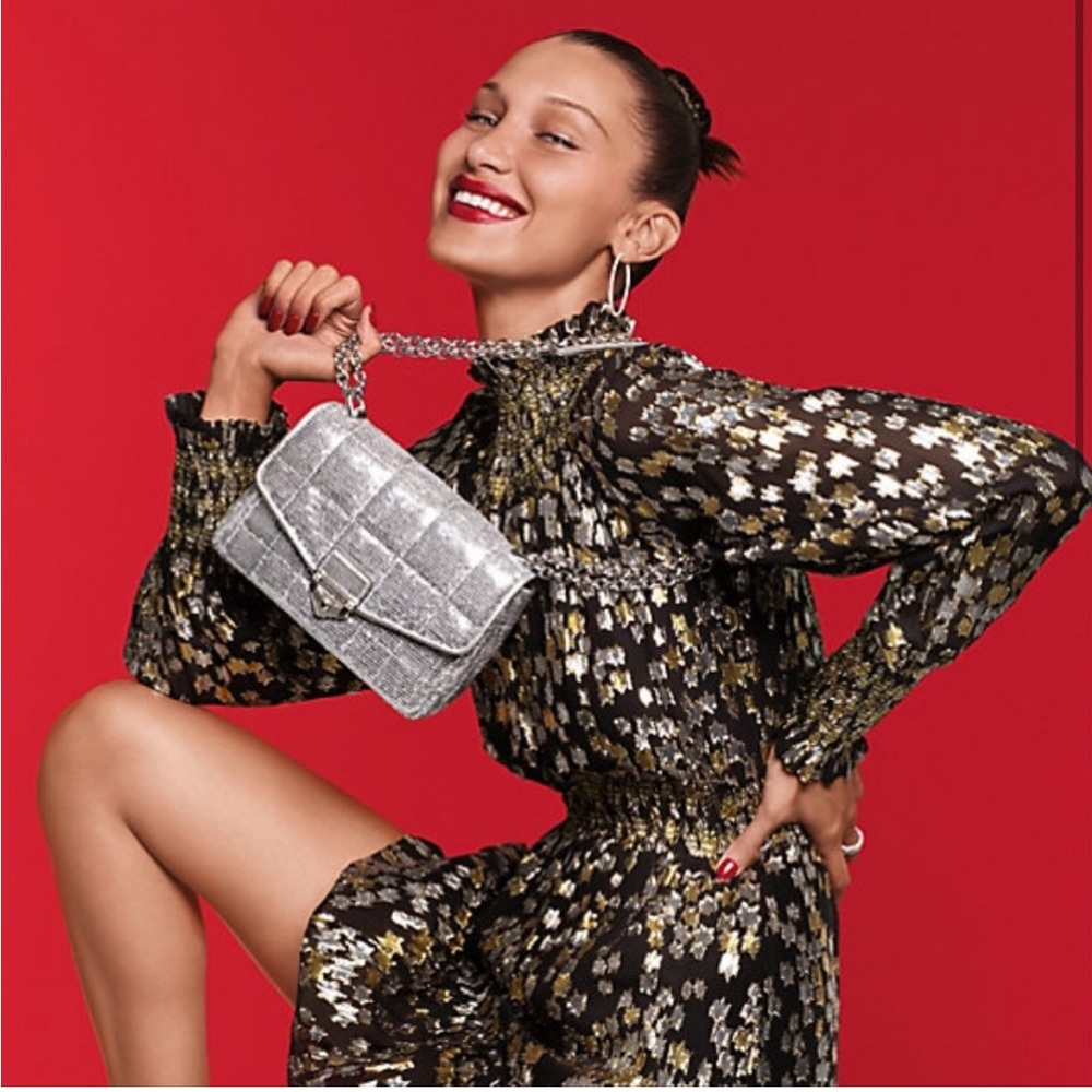 MICHAEL Michael Kors Soho Small Sequin
Chain Shoulder Bag